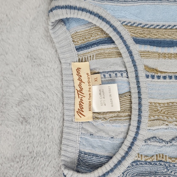 Vintage Norm Thompson Men's size XL Italian sweater - Picture 6 of 13